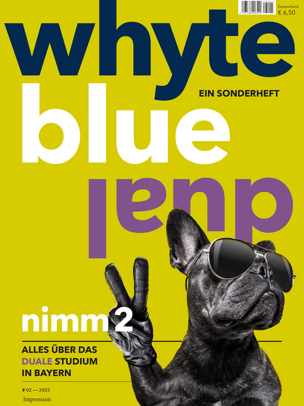 Bildungstage Titel Magazin whyte blue dual