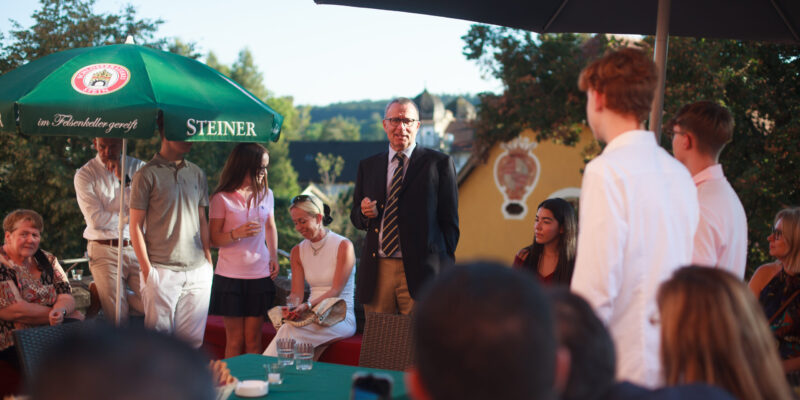 Bildungstage München | Schule Schloss Stein Begrüßung