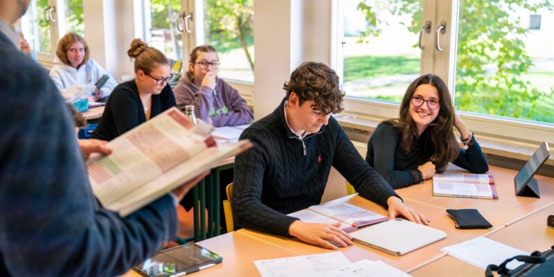Bildungstage München | Gymnasium Schäftlarn Unterrichtsszene